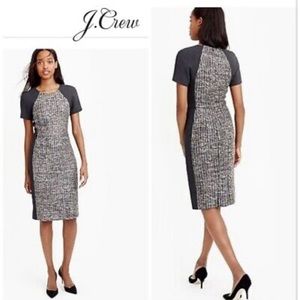J Crew Italian Tweed Office Dress